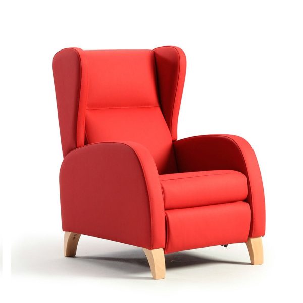 Sillón orejero reclinable Gales
