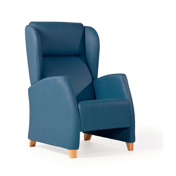 Sillón orejero Pavía fijo