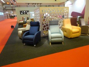SILLON RELAX OLYMPIA ANKARA TAPICERIAS NAVARRO FERIA DEL MUEBLE ZARAGOZA 2016